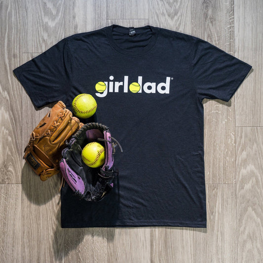 GirlDad Softball Logo Tee