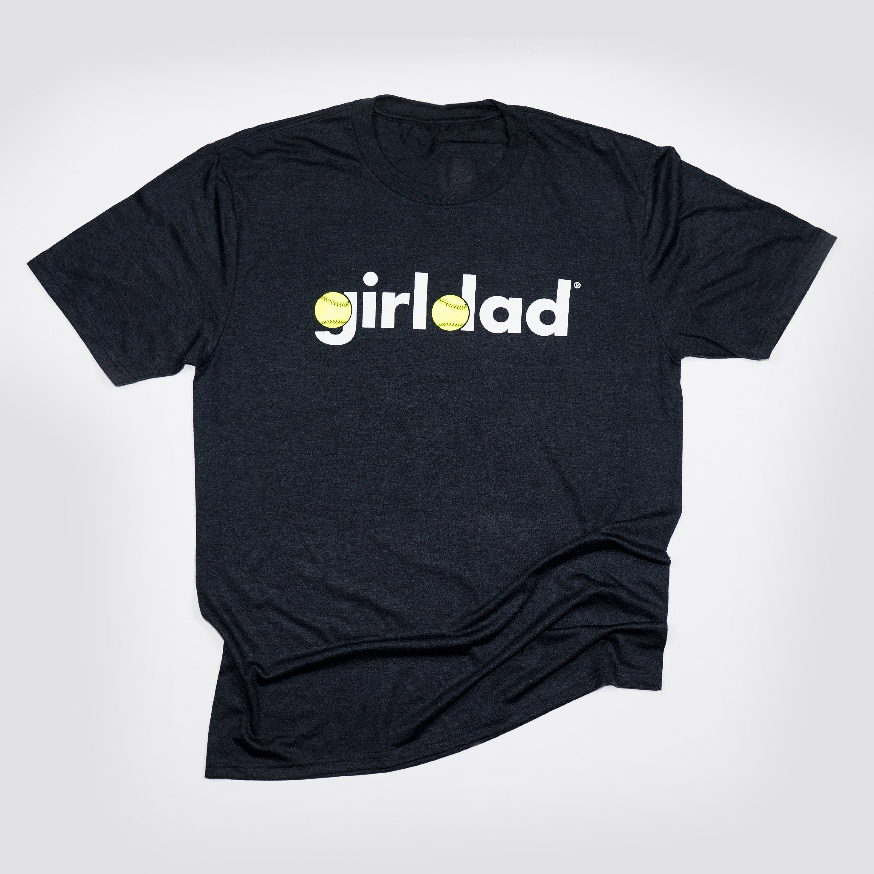 GirlDad Softball Logo Tee