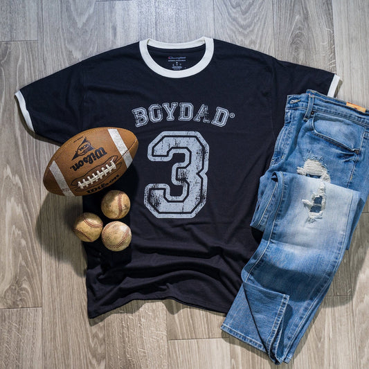 BoyDad 3 Ringer Tee