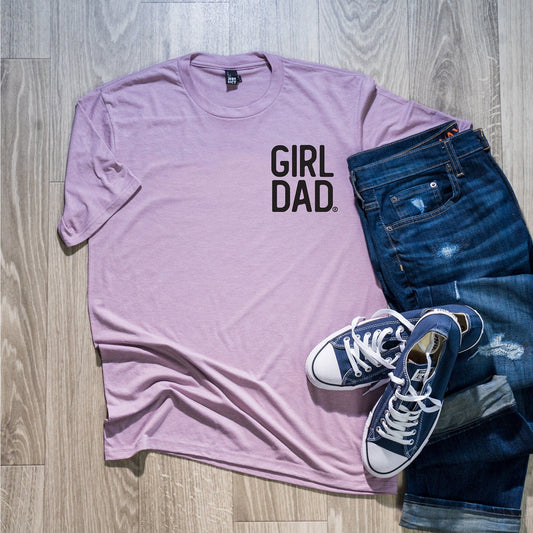 GirlDad Modern Stacked Logo Tee