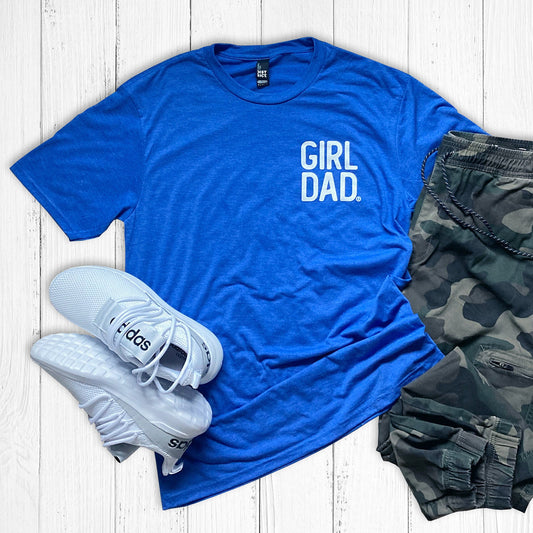 GirlDad Modern Stacked Logo Tee
