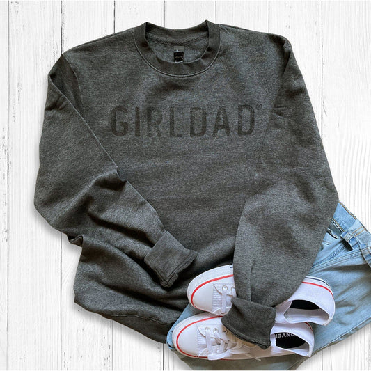 GirlDad Modern Logo Crew Sweatshirt