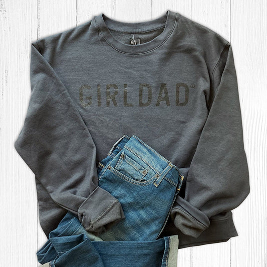 GirlDad Modern Logo Crew Sweatshirt