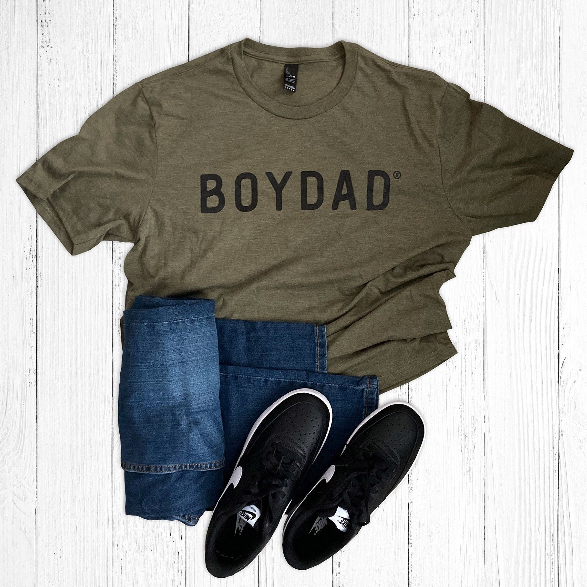BoyDad Modern Logo Tee