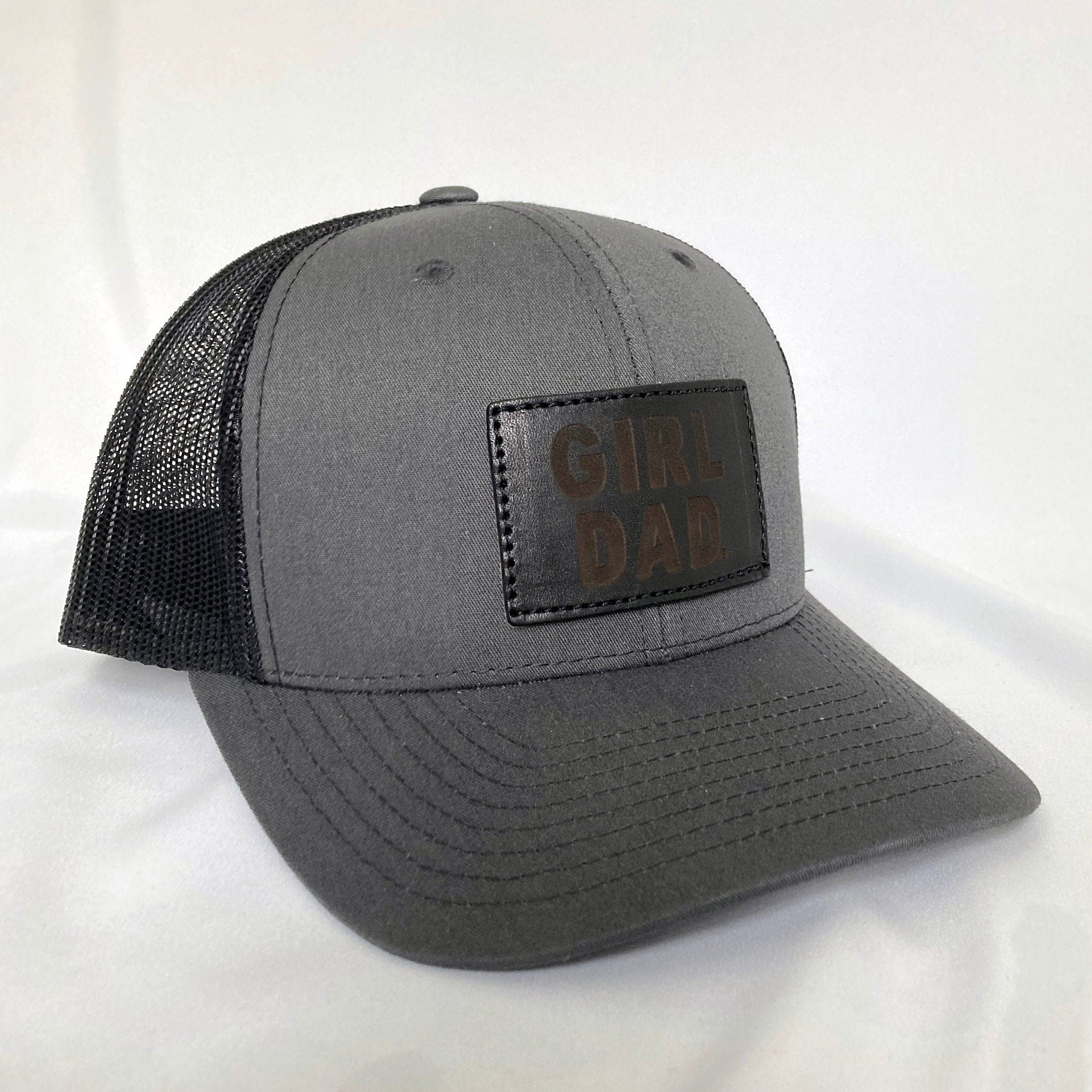 GirlDad® Leather Patch Hat