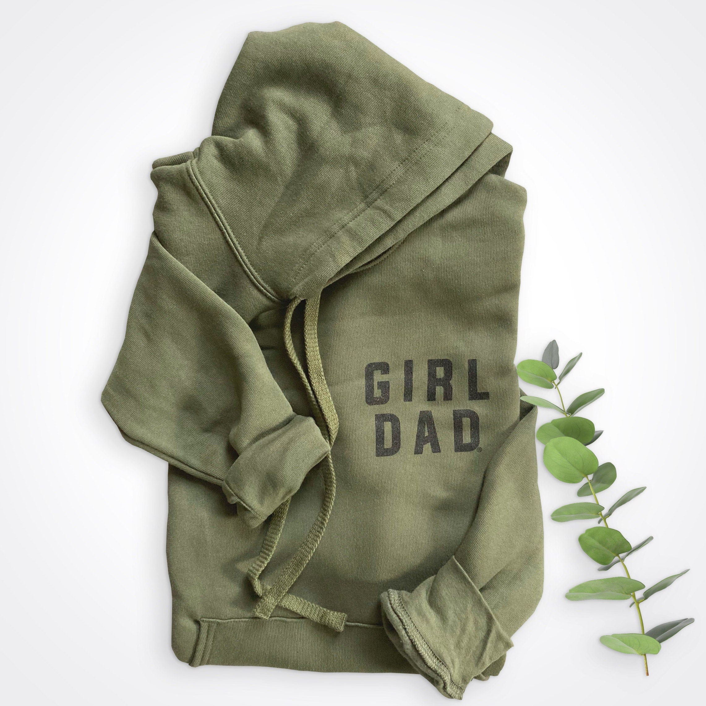 GirlDad Modern Stacked Logo Hoodie