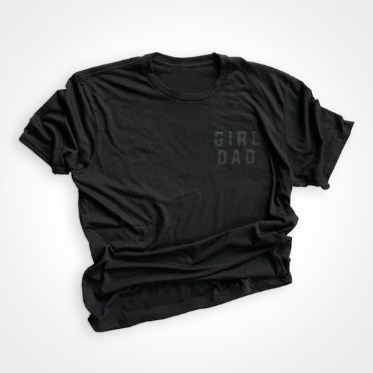 GirlDad Modern Stacked Logo Tee