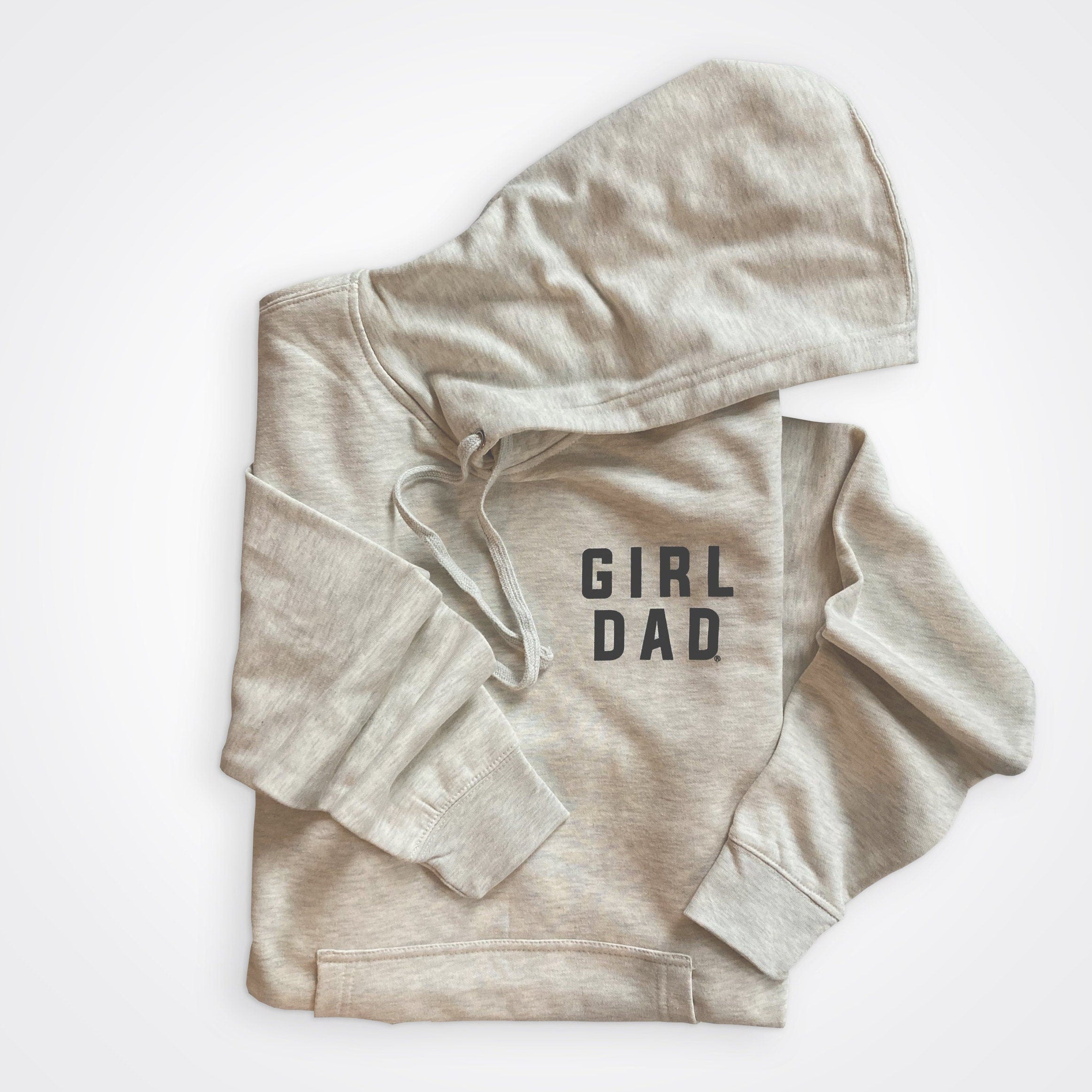 GirlDad Modern Stacked Logo Hoodie