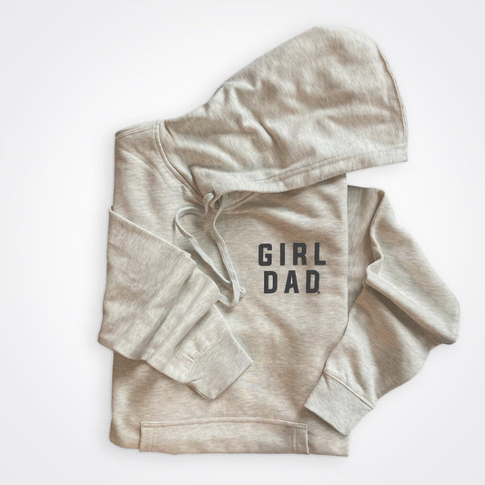 GirlDad Modern Stacked Logo Hoodie