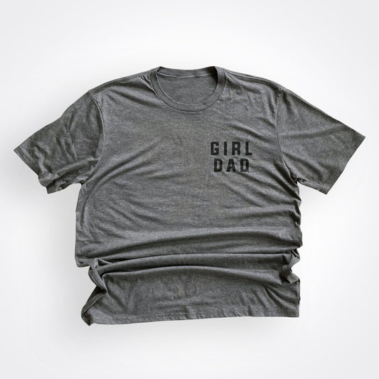 GirlDad Modern Stacked Logo Tee