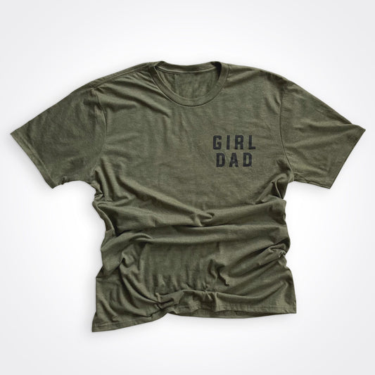 GirlDad Modern Stacked Logo Tee