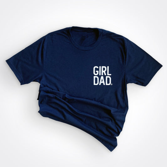 GirlDad Modern Stacked Logo Tee