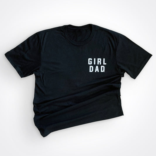 GirlDad Modern Stacked Logo Tee