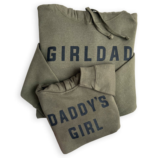 GirlDad Modern Logo Hoodie