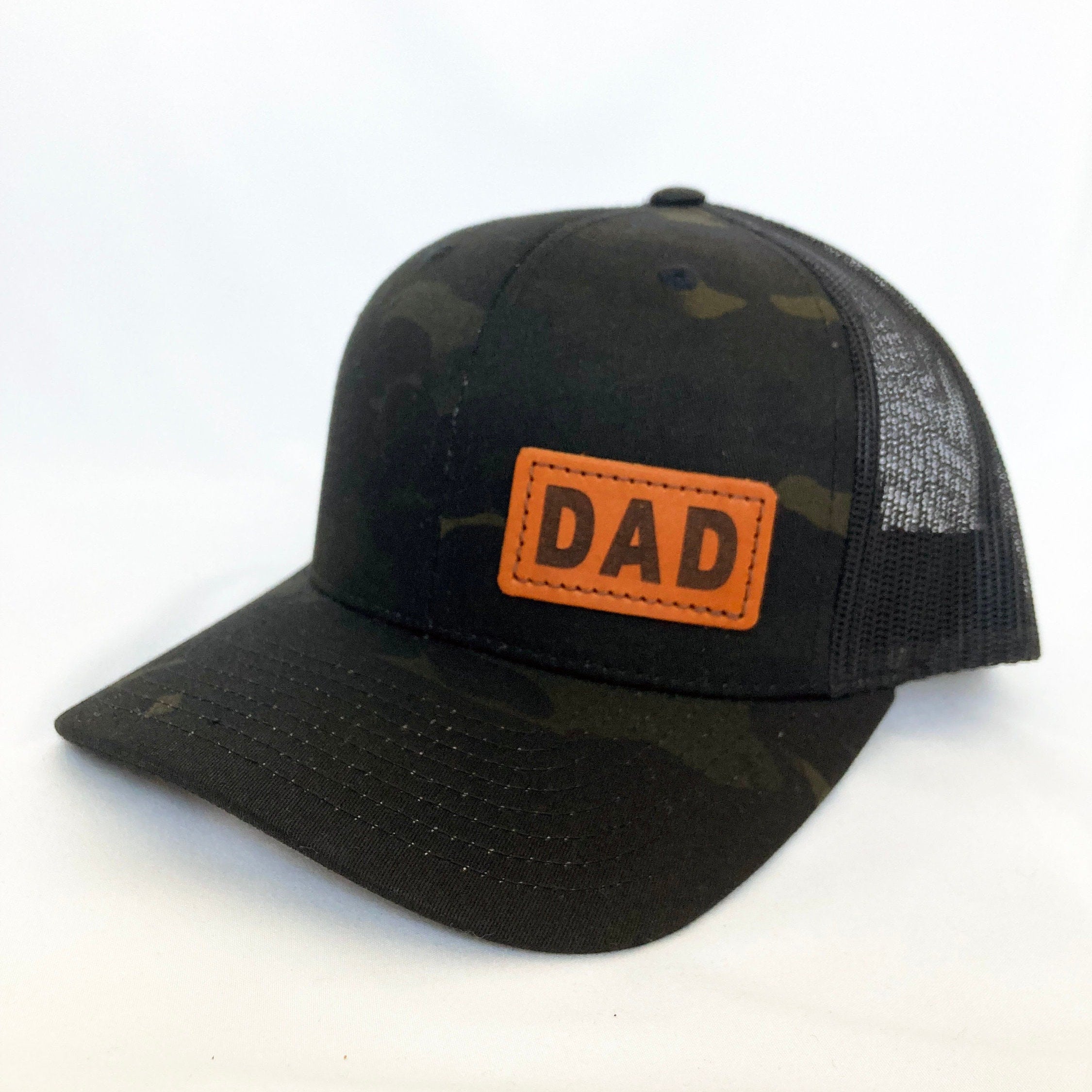 Dad Leather Patch Hat