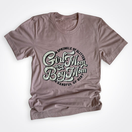 GirlMom & BoyMom Tee