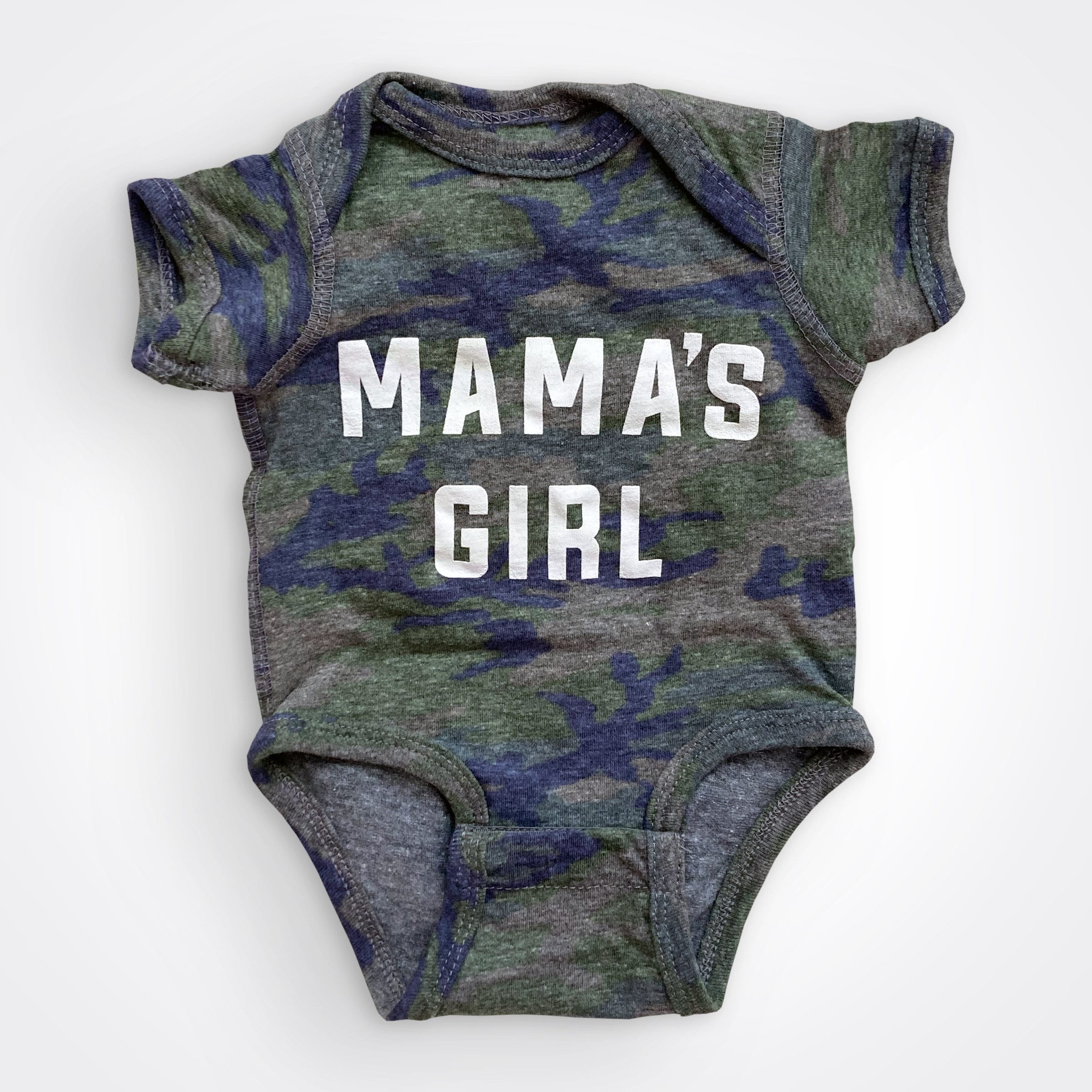 Mama's Girl Vintage Camo Bodysuit