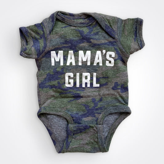 Mama's Girl Vintage Camo Bodysuit