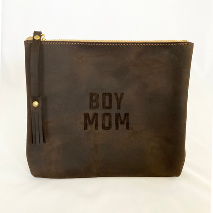 BoyMom Leather Pouch
