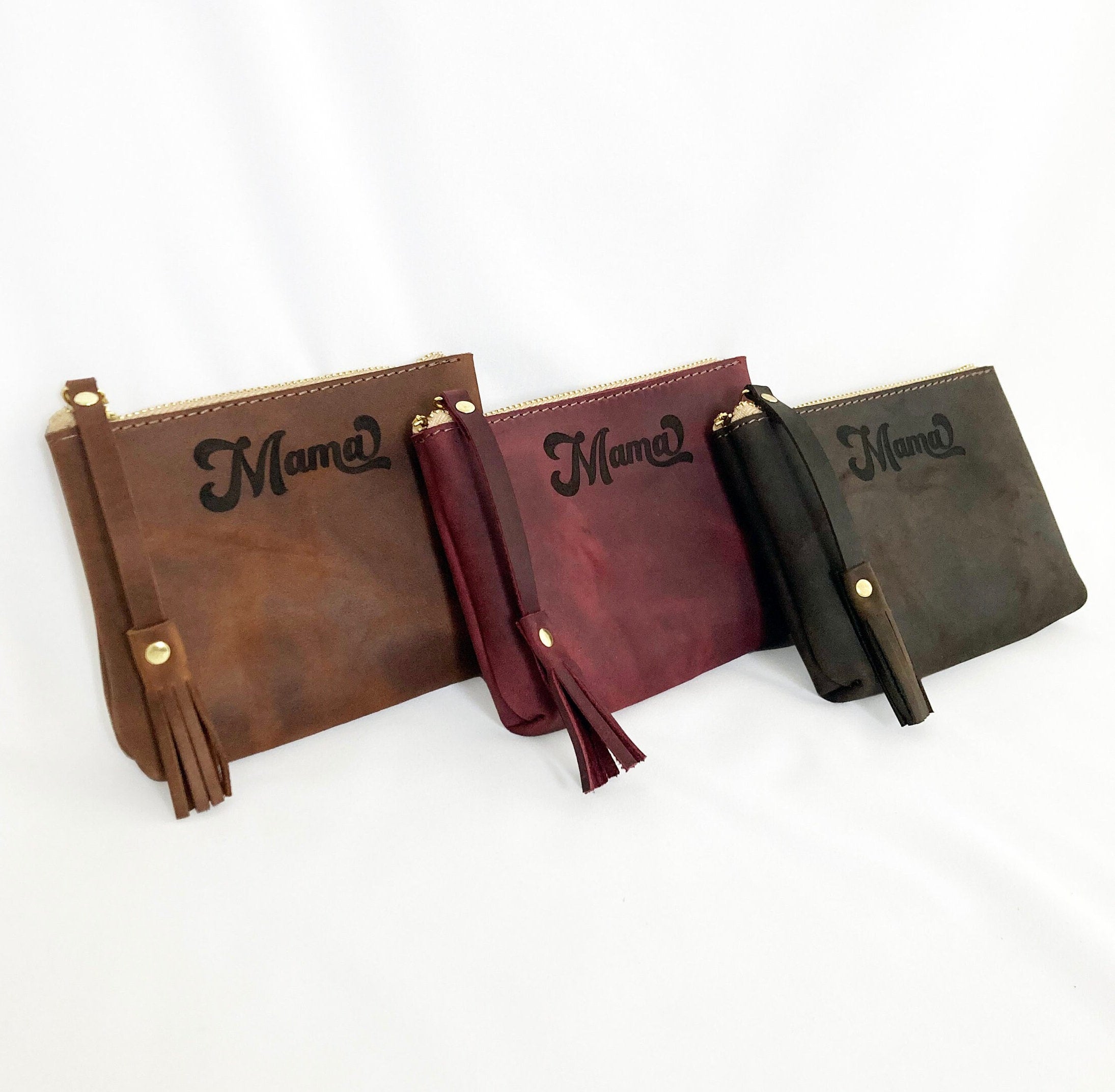 Mama Leather Pouch Retro