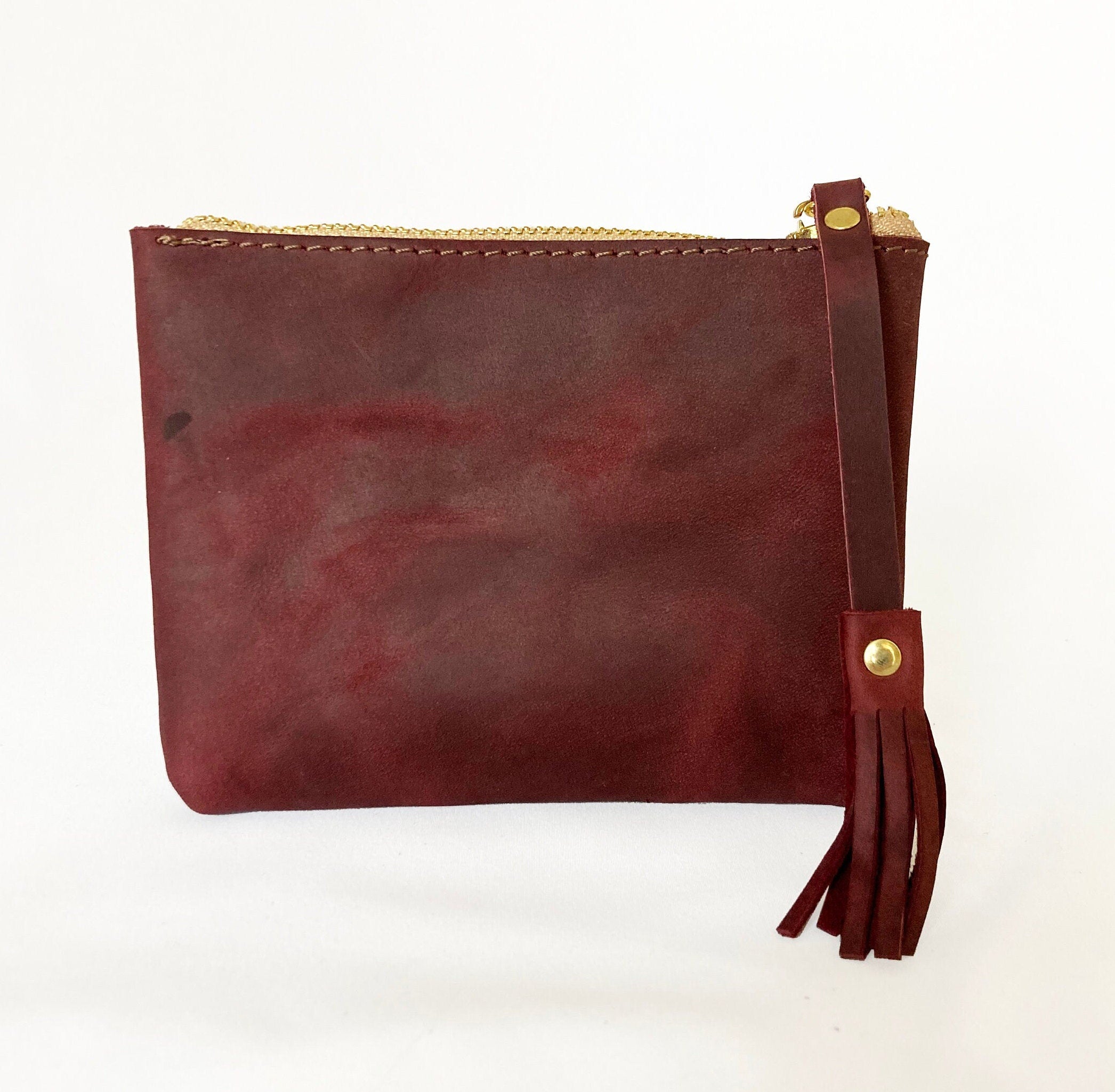 GirlMom Leather Clutch