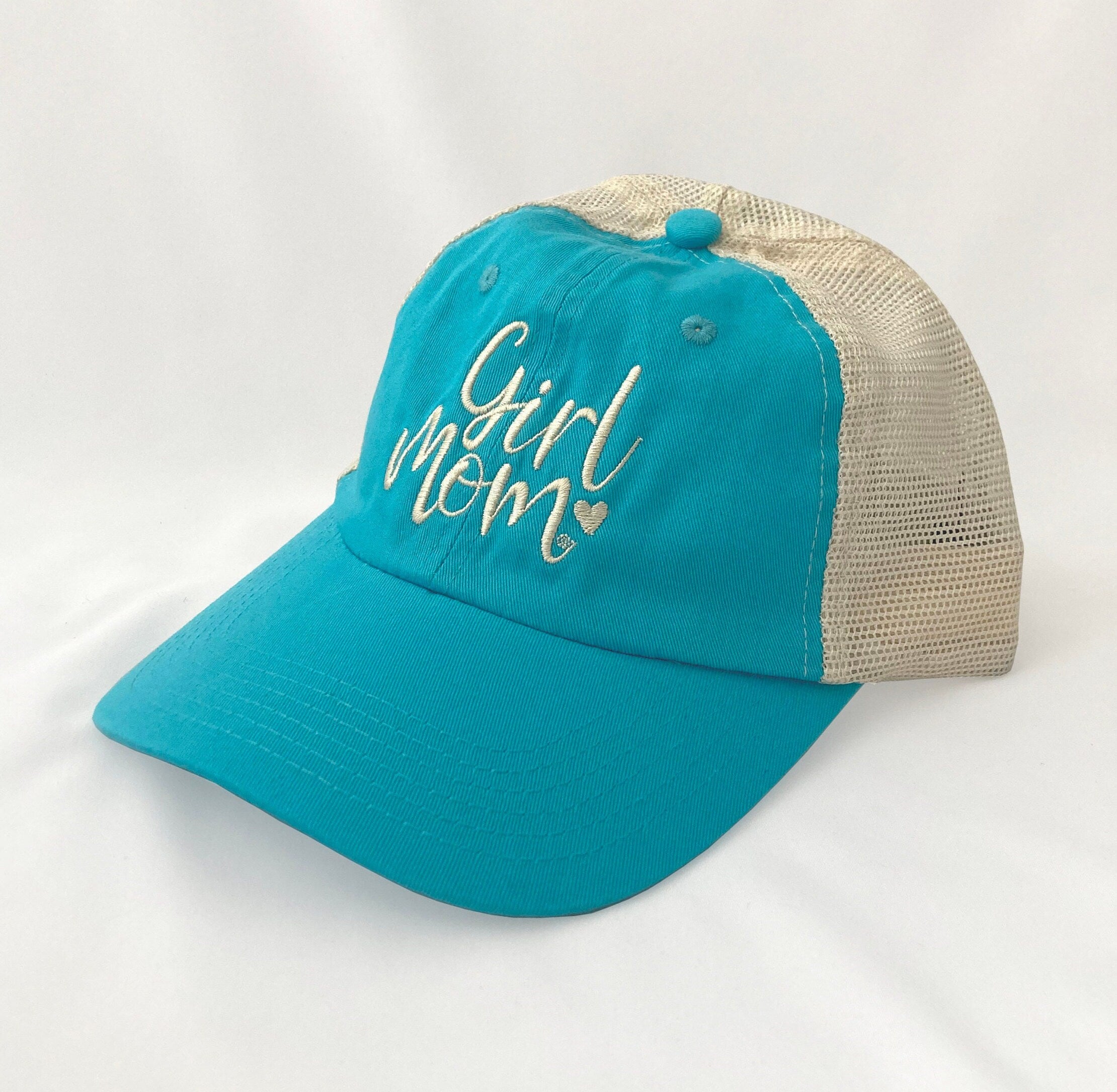 GirlMom Heart Logo Mesh Back Cap
