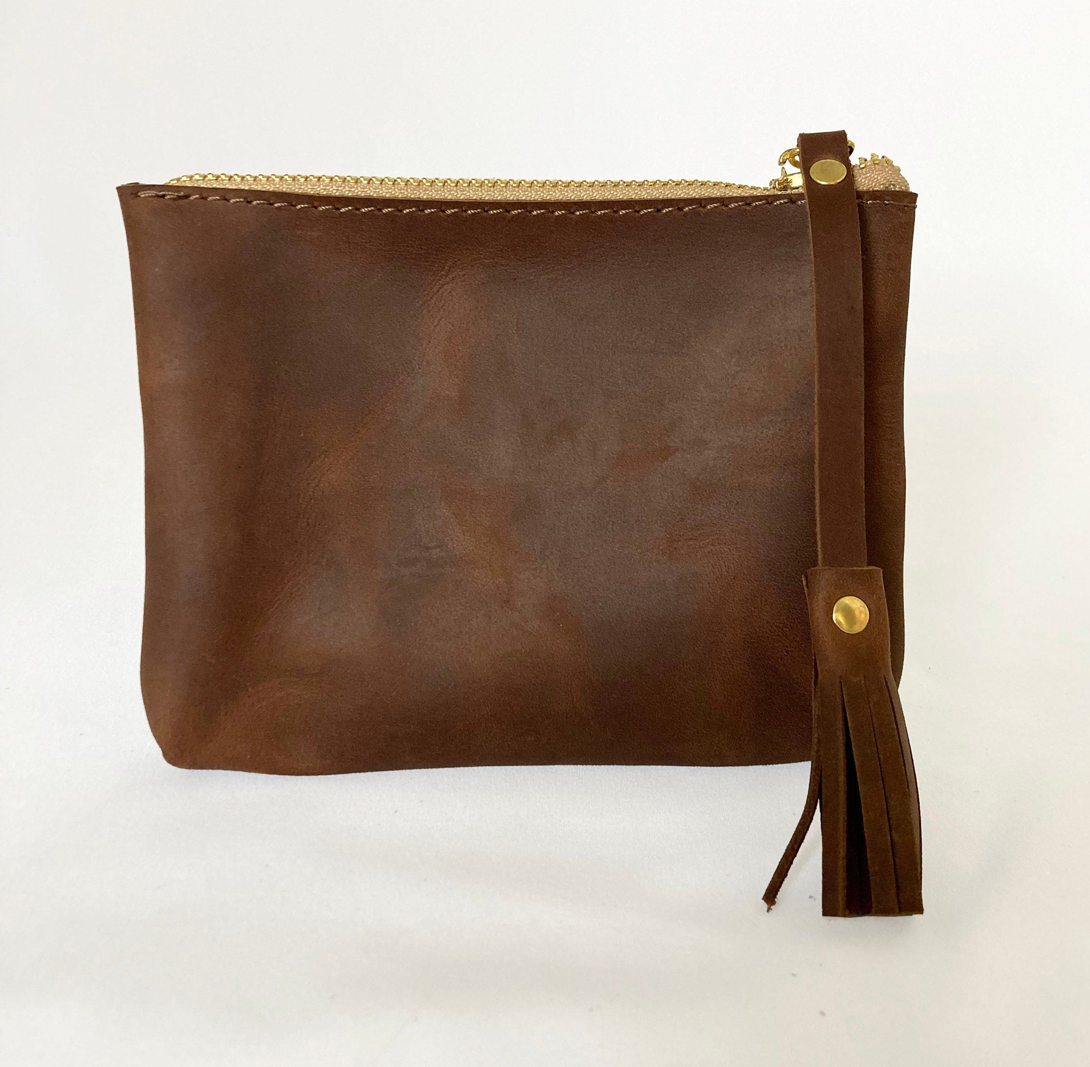 GirlMom Leather Clutch