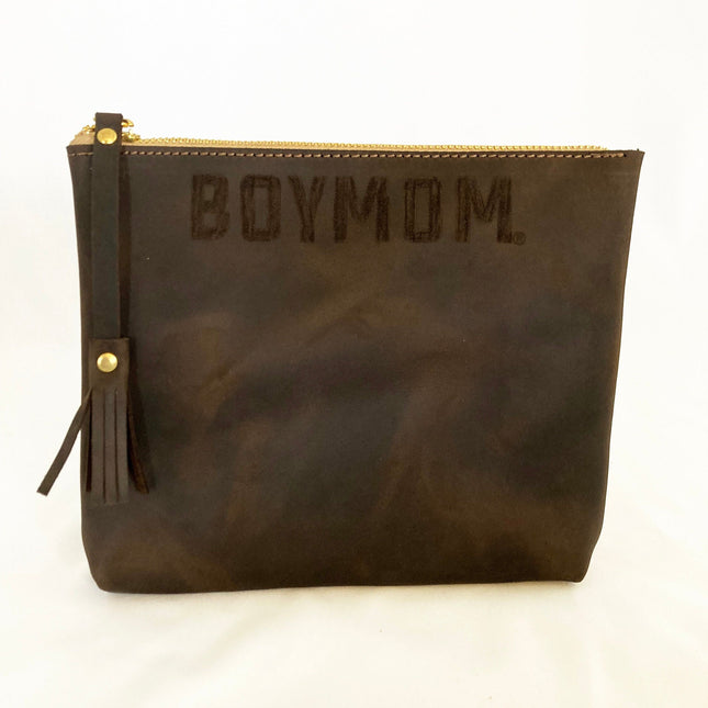 BoyMom Leather Pouch Modern Large