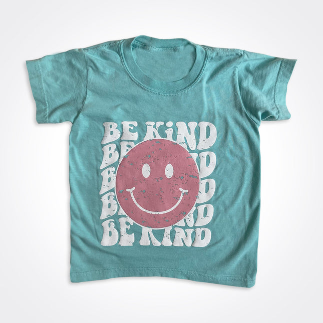 Be Kind Happy Face Heavyweight Tee
