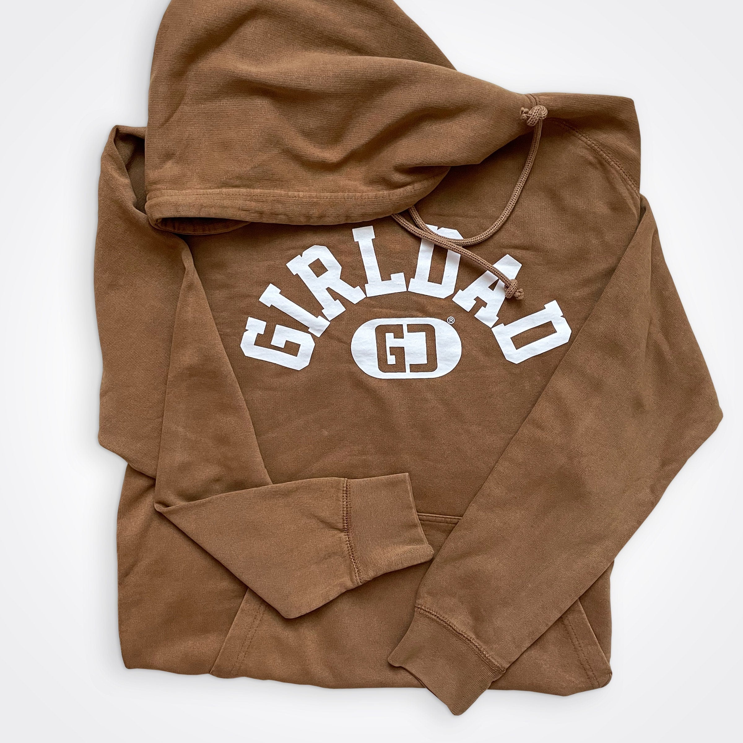 GirlDad Varsity Hoodie In Vintage Finish