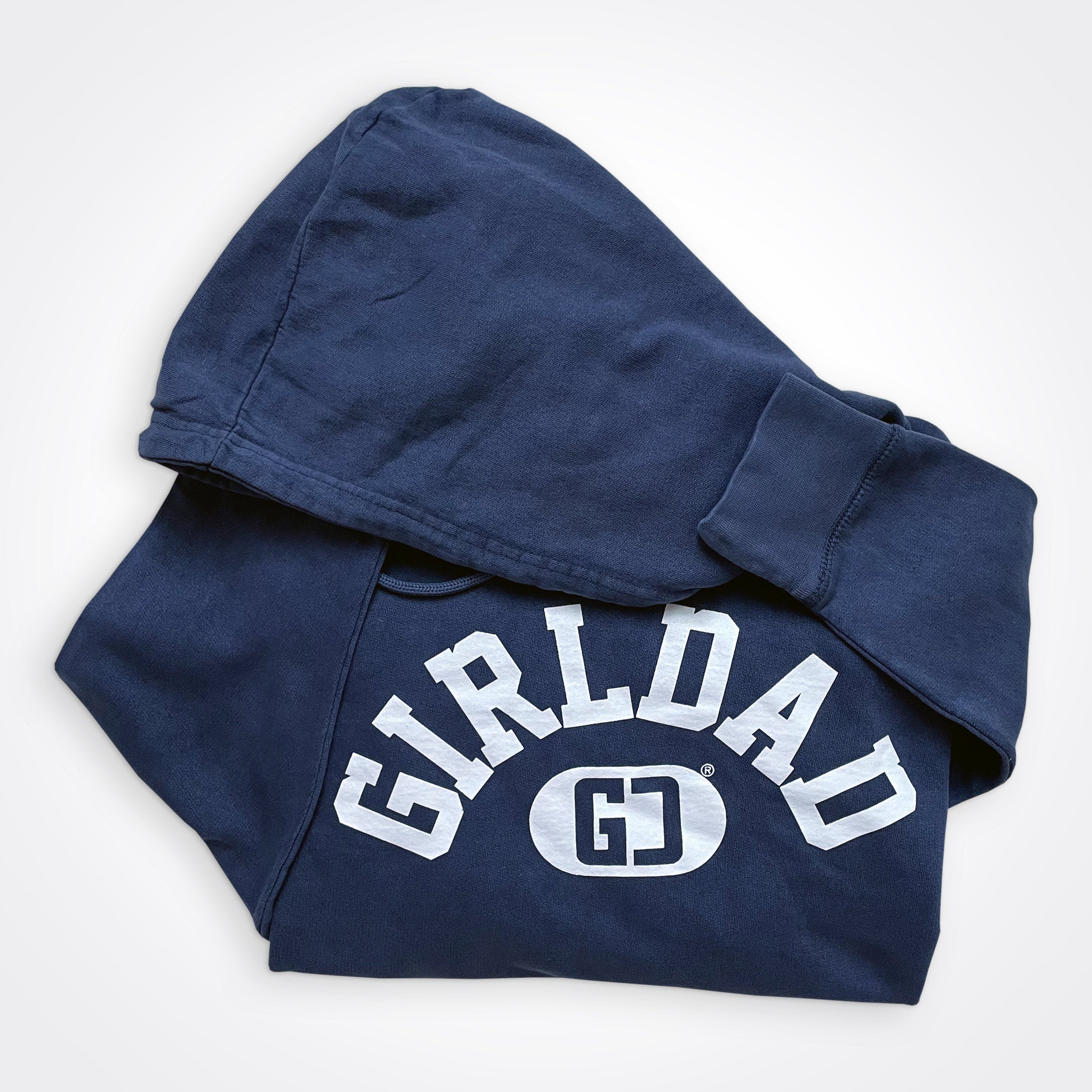 GirlDad Varsity Hoodie In Vintage Finish