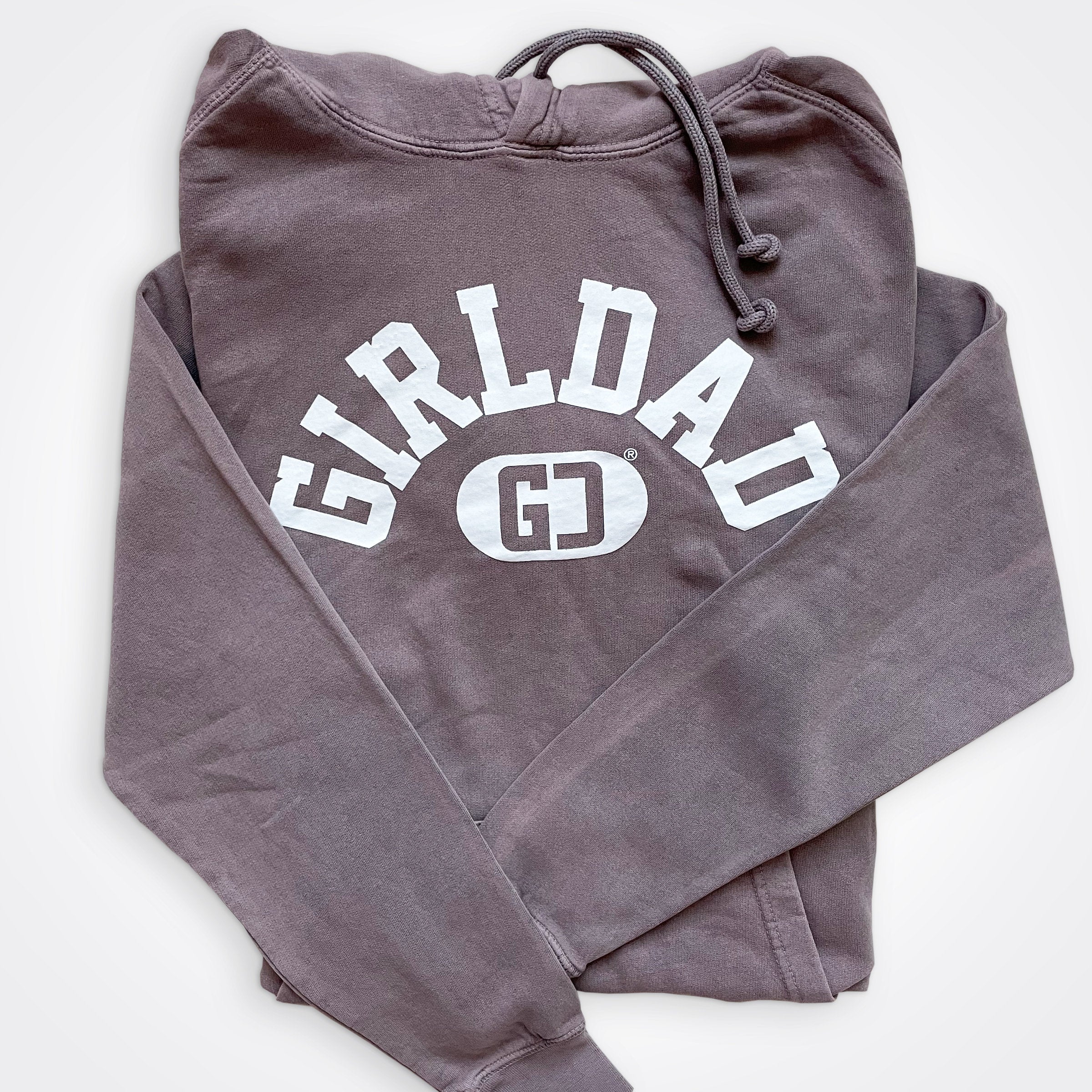GirlDad Varsity Hoodie In Vintage Finish