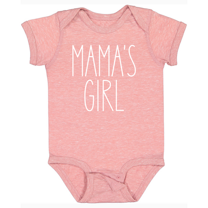 Mama's Girl Pink Bodysuit